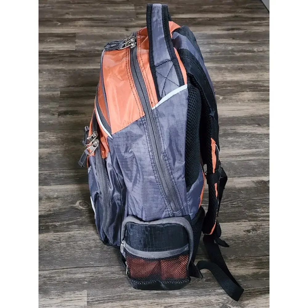 Outdoor Products Morph 8.0 Backpack School Travel Hiking Orange/Grey